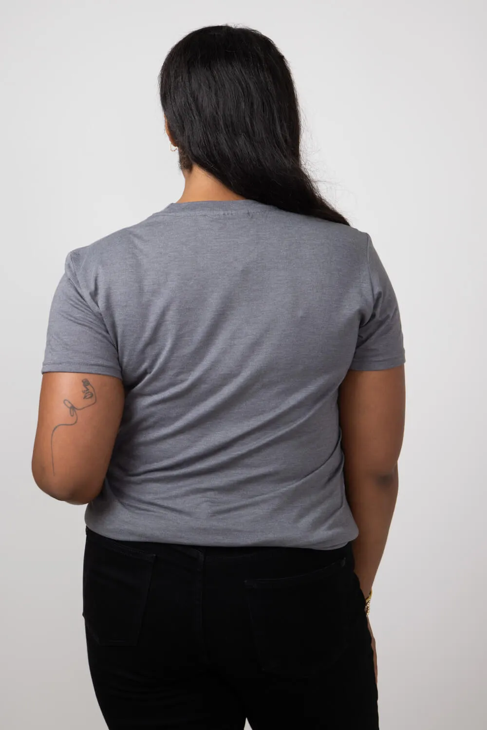 Simply Southern Plus Size Teaching Era T-Shirt for Women in Iron Heather | EXT-SS-TEACH-IRONHTHR sold by Glik’s product image thumbnail 3