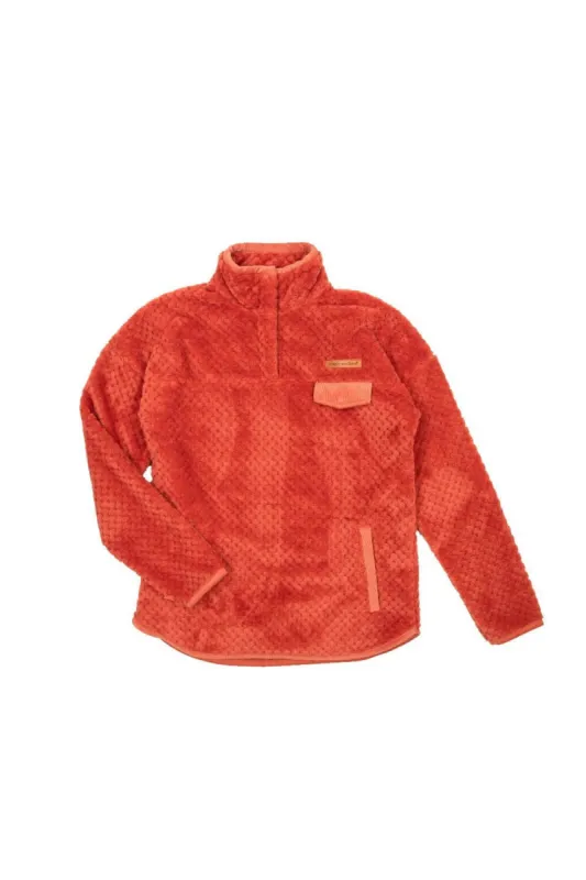 Simply Southern Youth Simply Soft Pullover for Girls in Spice | PP-0223-YTH-SIMPLYSFTPLL-SPICE sold by Glik’s