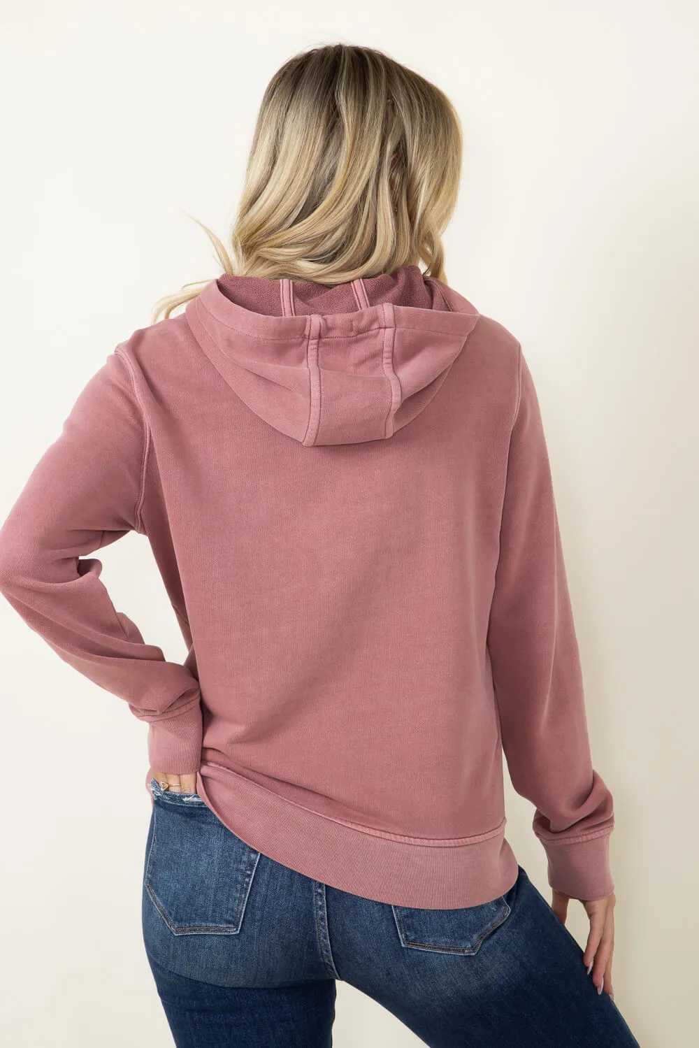 Carhartt Icon Hoodie for Women in Red | 106178-R95 sold by Glik’s product image thumbnail 2