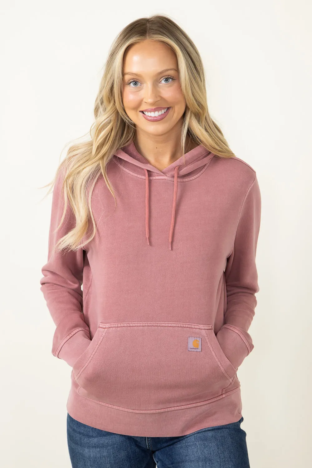 Carhartt Icon Hoodie for Women in Red | 106178-R95 sold by Glik’s