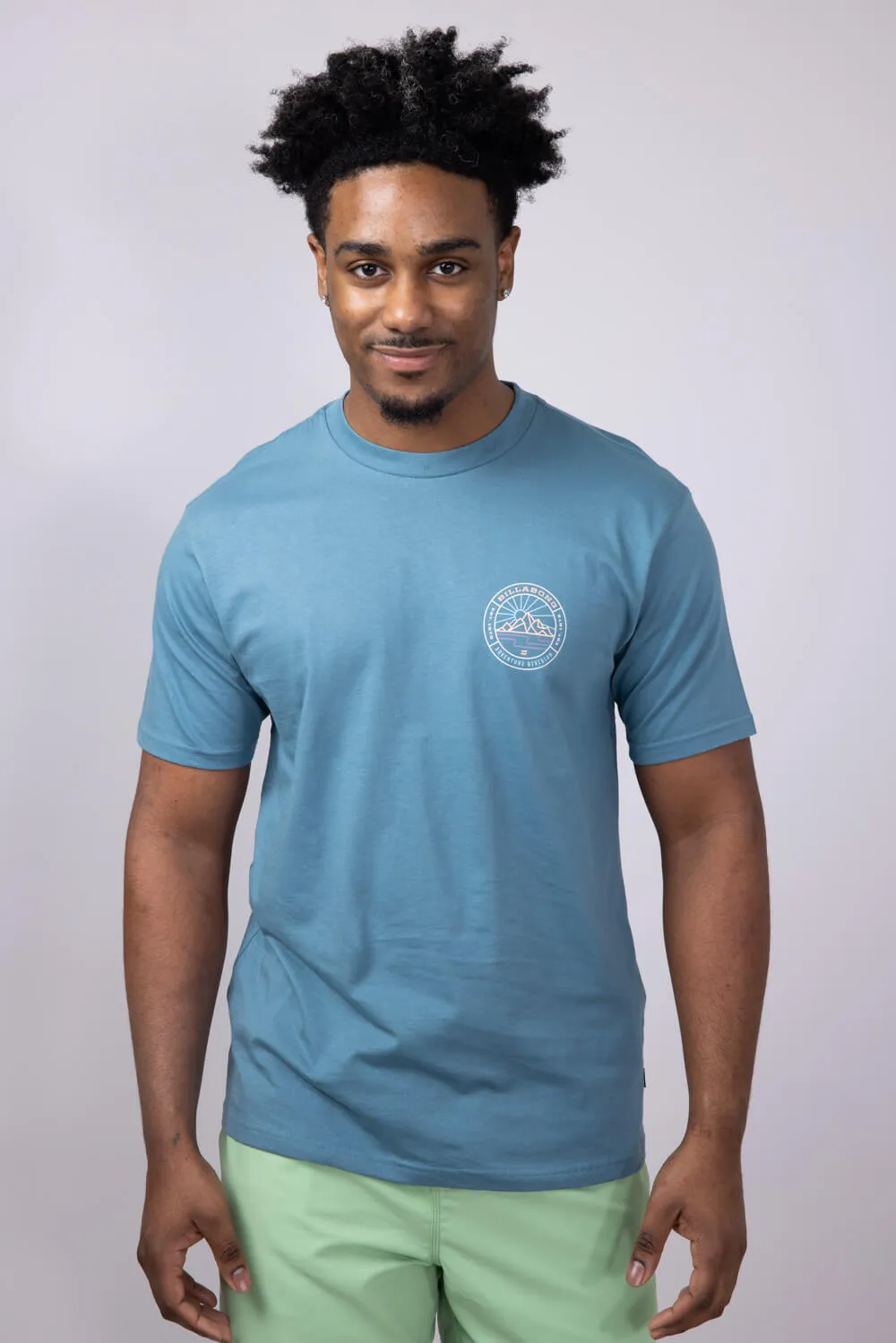 Billabong Rockies Adiv T-Shirt for Men in Glacier Blue | 24A501540-GLB sold by Glik’s product image thumbnail 2