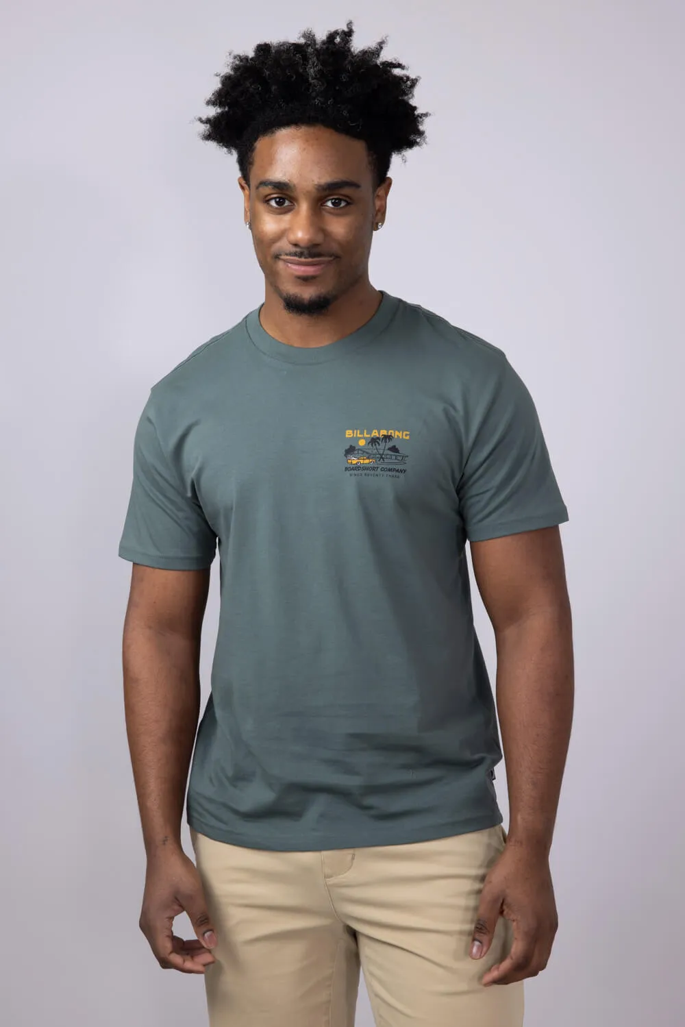 Billabong Palm Springs Premium T-Shirt for Men in Dark Slate | 24A351510-DKA sold by Glik’s product image thumbnail 2