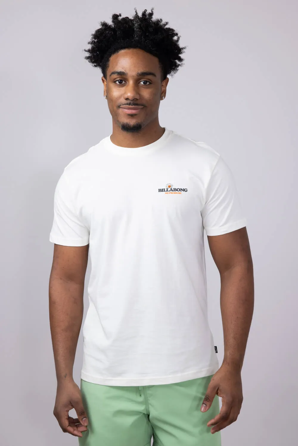 Billabong No Pressure Premium T-Shirt for Men in Off White | 24A351514-OFW sold by Glik’s product image thumbnail 4