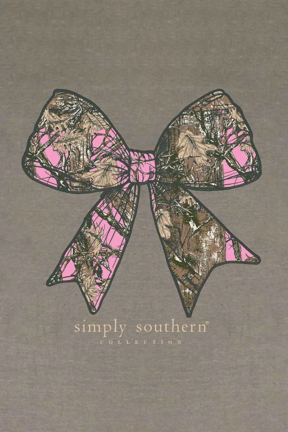 Simply Southern Plus Size Camo Bow T-Shirt for Women in Desert Heather | EXT-SS-CAMOBOW-DESERTHTHR sold by Glik’s product image thumbnail 3