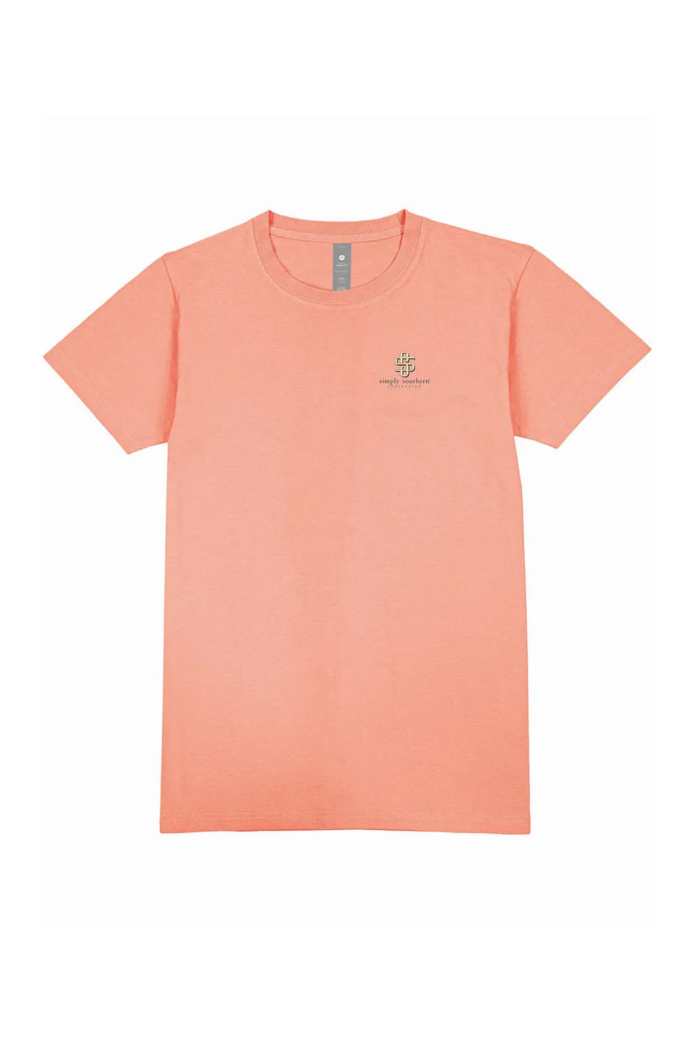 Simply Southern Plus Size Frog Love Yourself T-Shirt for Women in Peach | EXT-SS-FROG-PEACH sold by Glik’s product image thumbnail 2