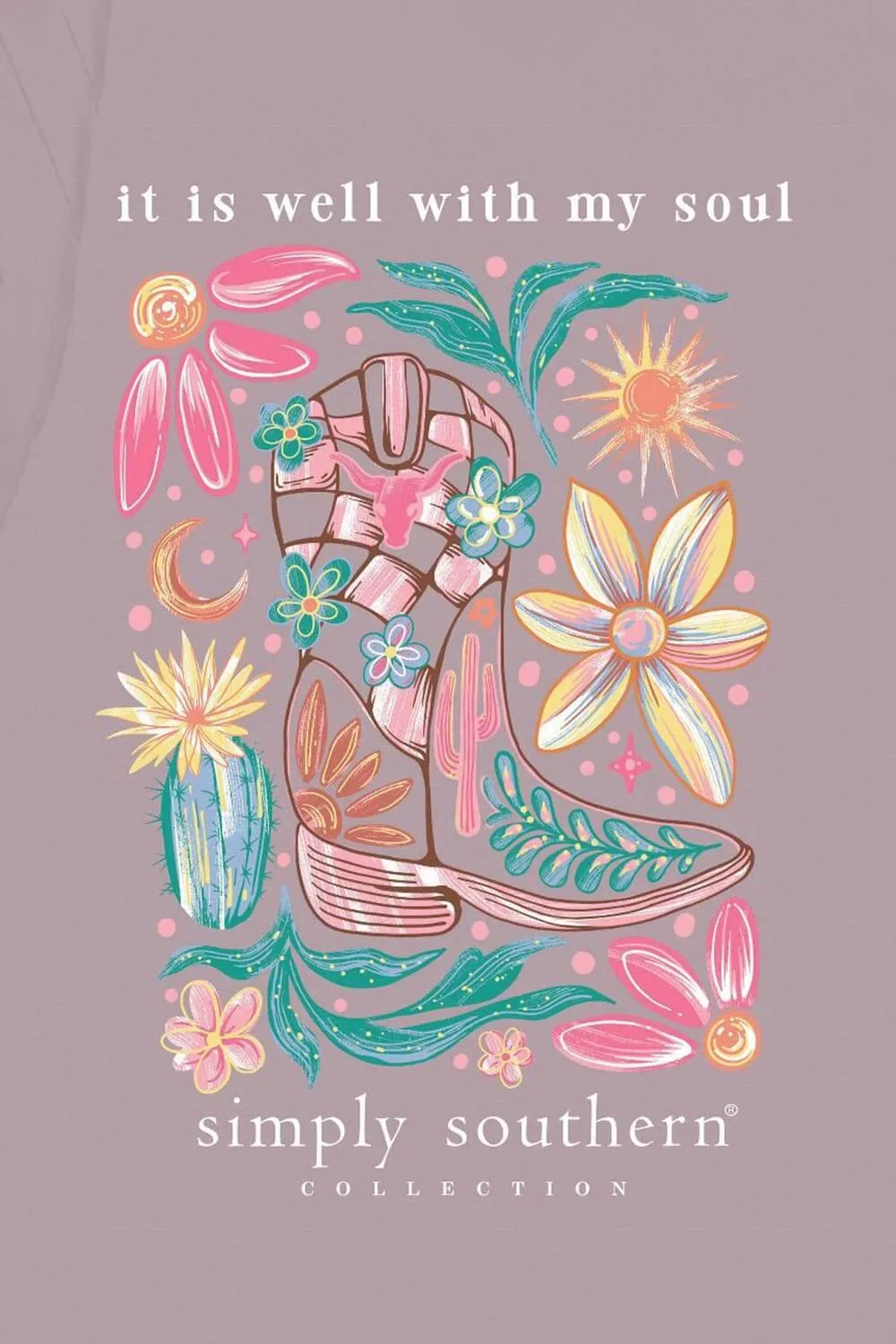 Simply Southern Plus Size Soul T-Shirt for Women in Purple | EXT-SS-SOUL-PARAGON sold by Glik’s product image thumbnail 3