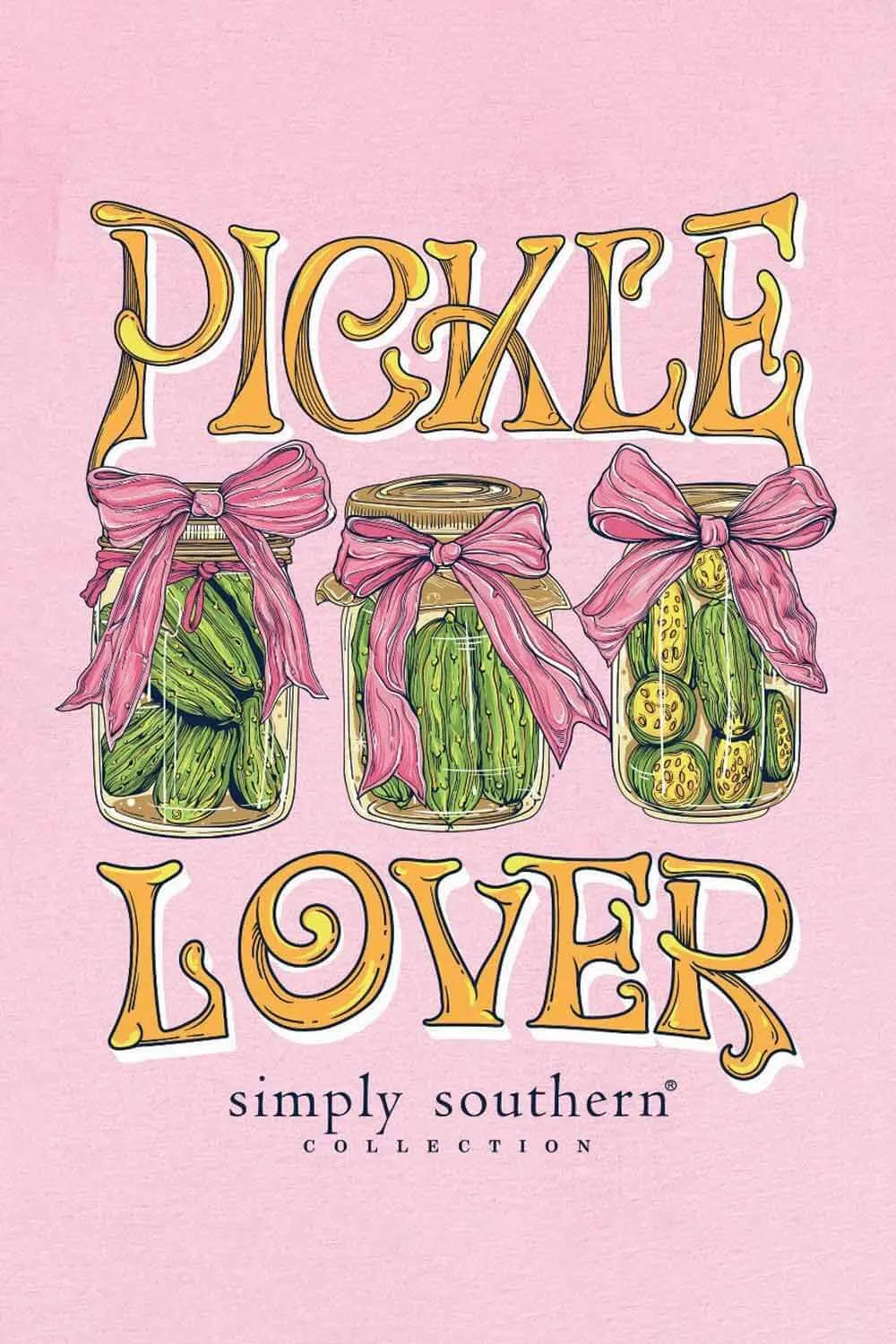 Simply Southern Pickle Lover T-Shirt for Women in Fancy Candy | SS-PICKLE-FNCYCNDY sold by Glik’s product image thumbnail 4