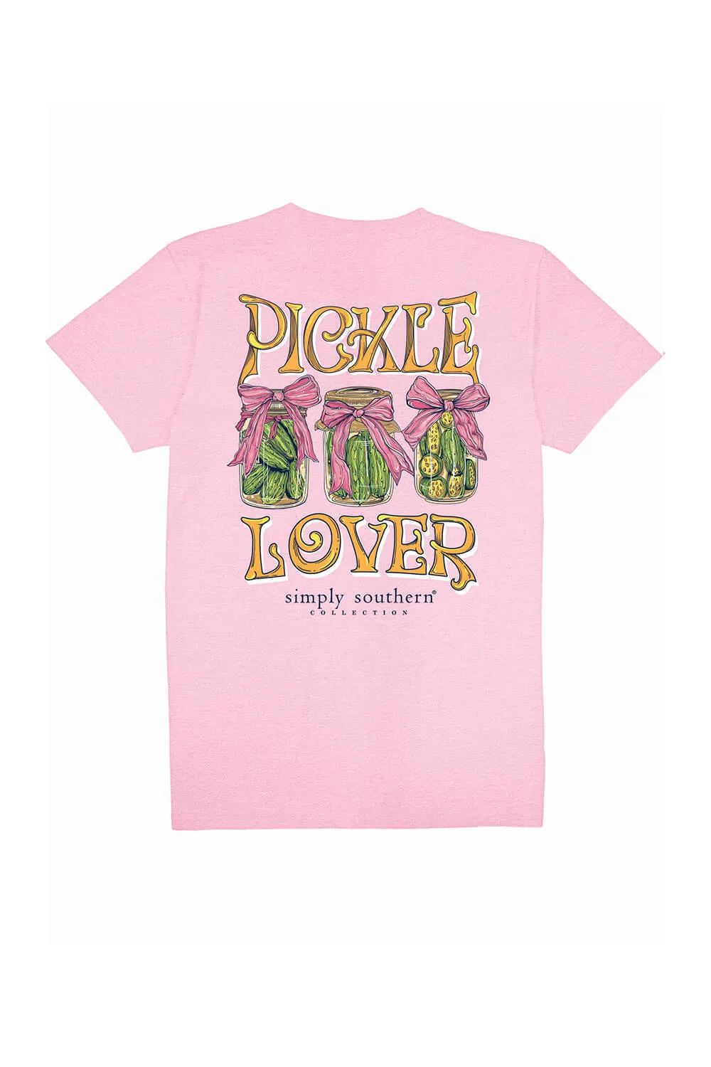 Simply Southern Pickle Lover T-Shirt for Women in Fancy Candy | SS-PICKLE-FNCYCNDY sold by Glik’s product image thumbnail 3