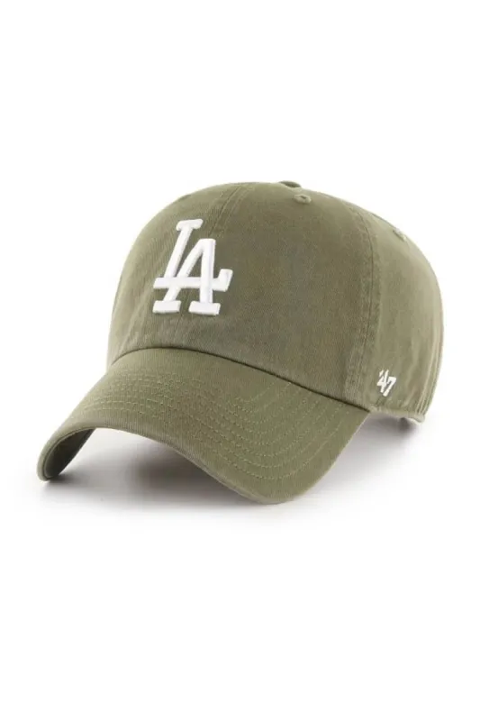 47 Los Angeles Dodgers Clean Up Hat in Sandalwood | B-RGW12GWSNL-SWB sold by Glik’s