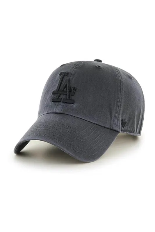 '47 Los Angeles Dodgers Clean Up Hat in Charcoal | B-RGW12GWSNL-CCF sold by Glik’s
