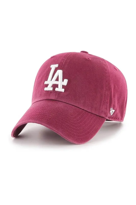 '47 Los Angeles Dodgers Clean Up Hat in Cardinal | B-RGW12GWSNL-CAA sold by Glik’s