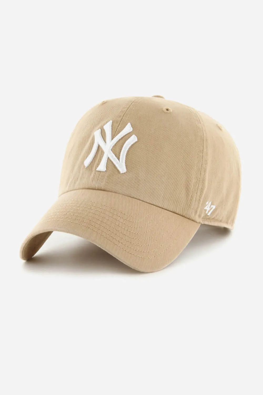 47 New York Yankees Clean Up Hat in Khaki/White | B-RGW17GWS-KHA sold by Glik’s