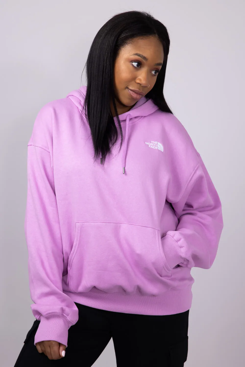 The North Face Evolution Hoodie in Dragonfruit | NF0A84GE-1IB sold by Glik’s