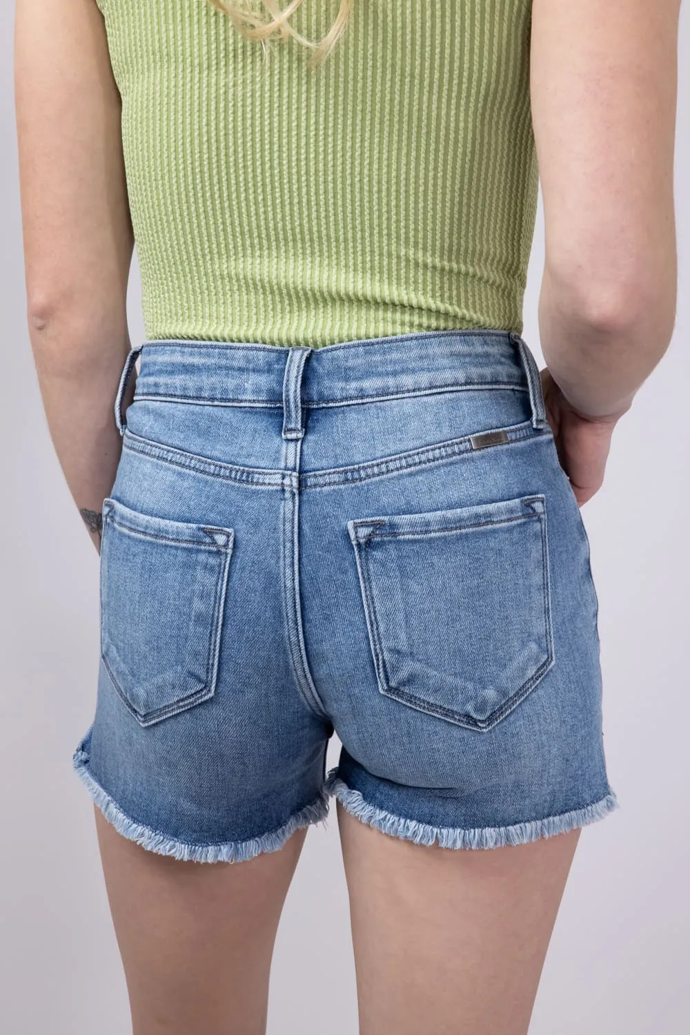 KanCan High Rise Denim Shorts for Women | KC9212M-N sold by Glik’s product image thumbnail 2