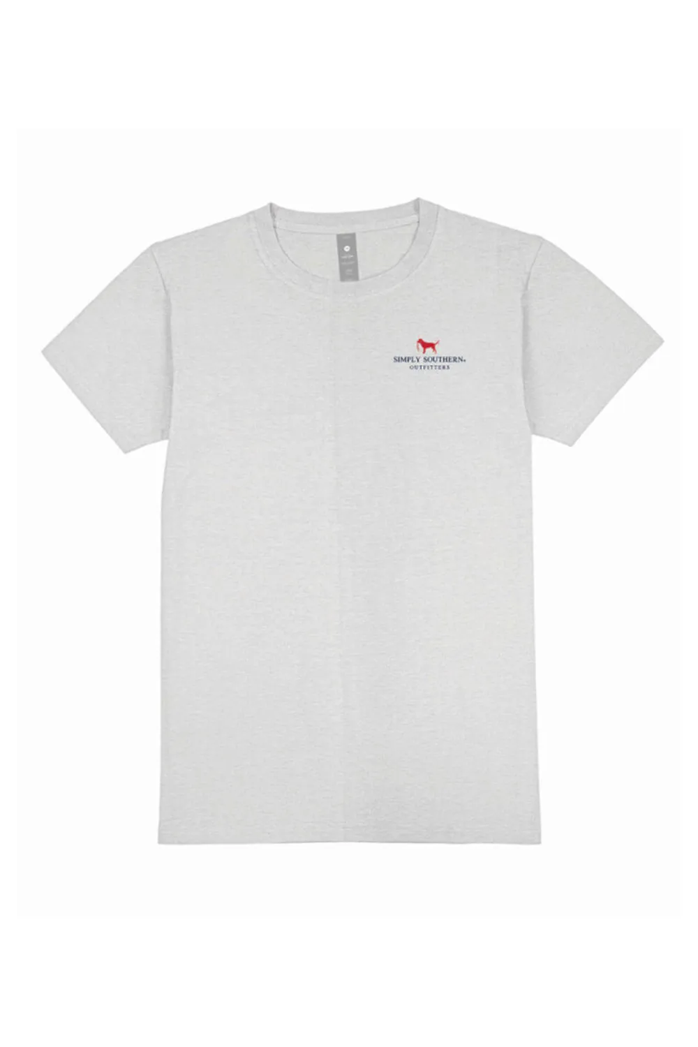 Simply Southern Bass T-Shirt for Men in Grey | MN-SS-BASS-STAR sold by Glik’s product image thumbnail 2