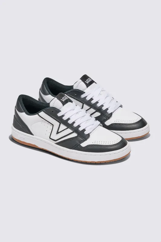 Vans Lowland 2.0 Sneakers in Black/White | VN000D6RBA2 sold by Glik’s