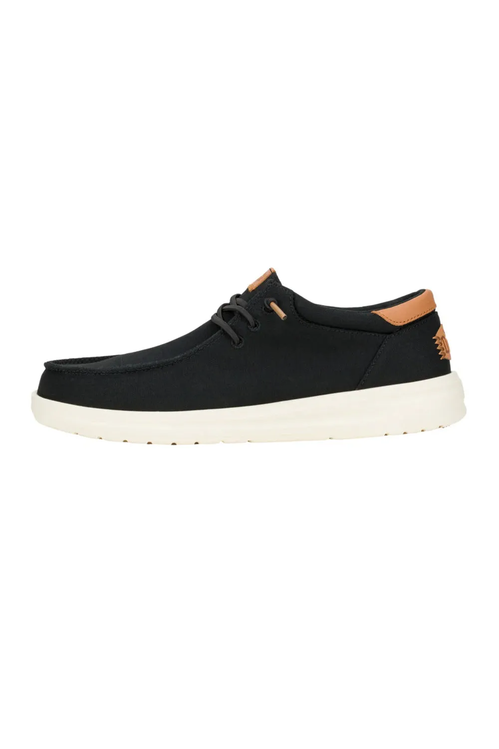 HEYDUDE Men’s Paul Canvas Shoes in Black | 43151-001 sold by Glik’s product image thumbnail 2