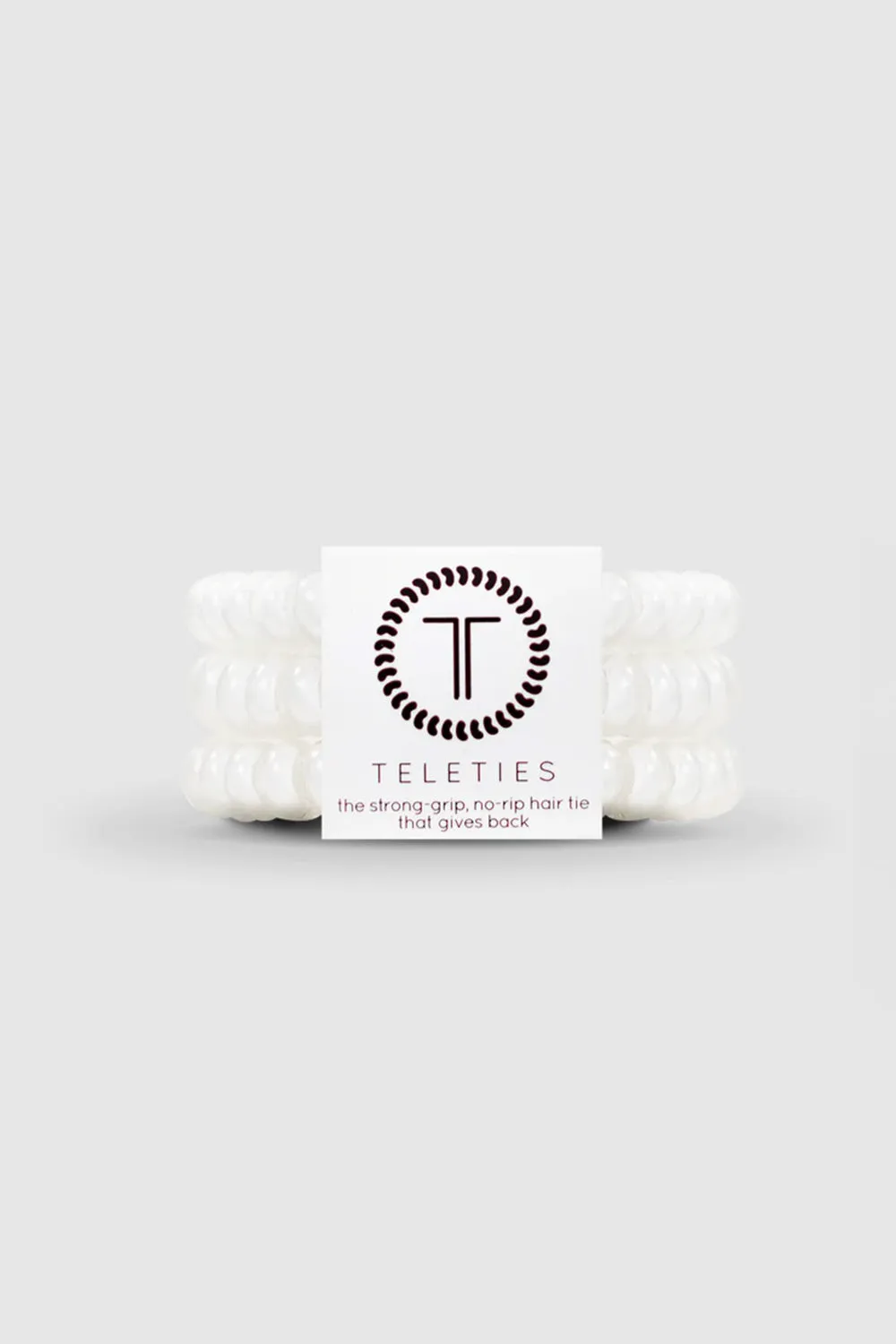 Teleties Small Bands Pack in Coconut White | TT-S-006 sold by Glik’s