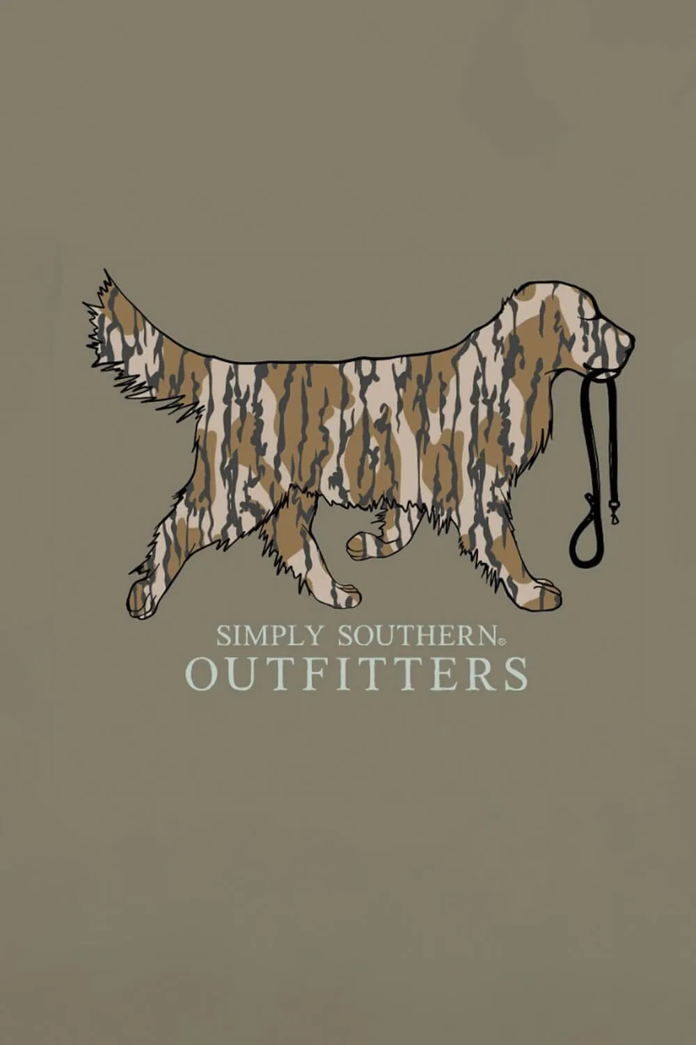 Simply Southern Camo Dog T-Shirt for Men in Brown | MN-SS-TREECAMO-DESERTHTHR sold by Glik’s product image thumbnail 4