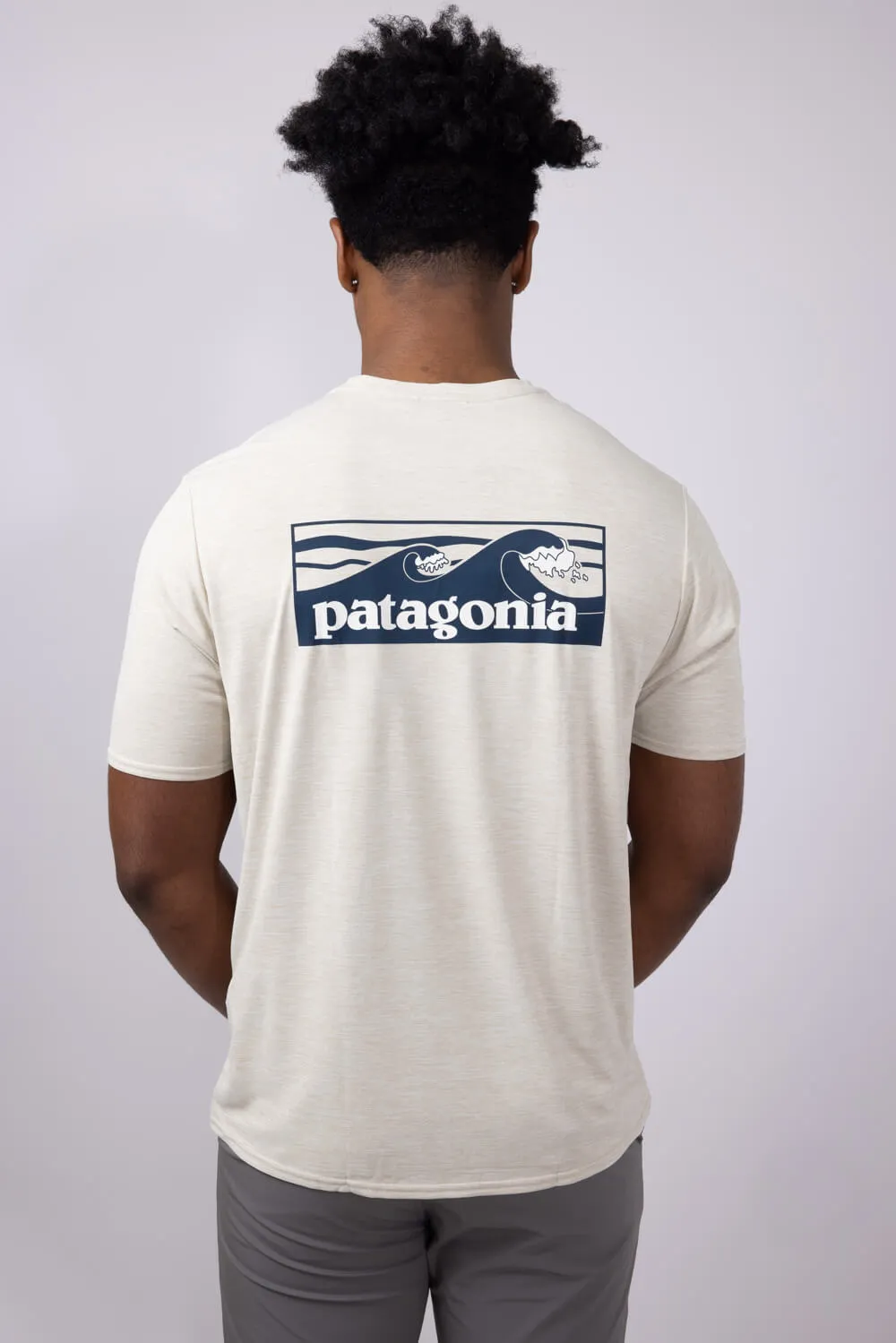 Patagonia Men’s Capeliene Cool Daily Graphic T-Shirt for Men in Pumice | 45355-BPMX sold by Glik’s product image thumbnail 3