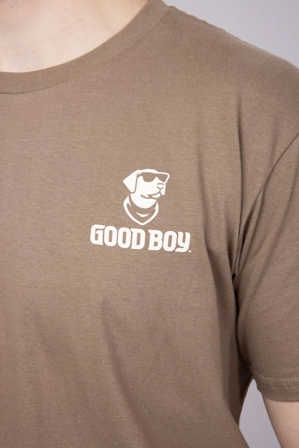 Good Boy Pack T-Shirt for Men in Brown | 2213-BROWNSAVANA sold by Glik’s product image thumbnail 3