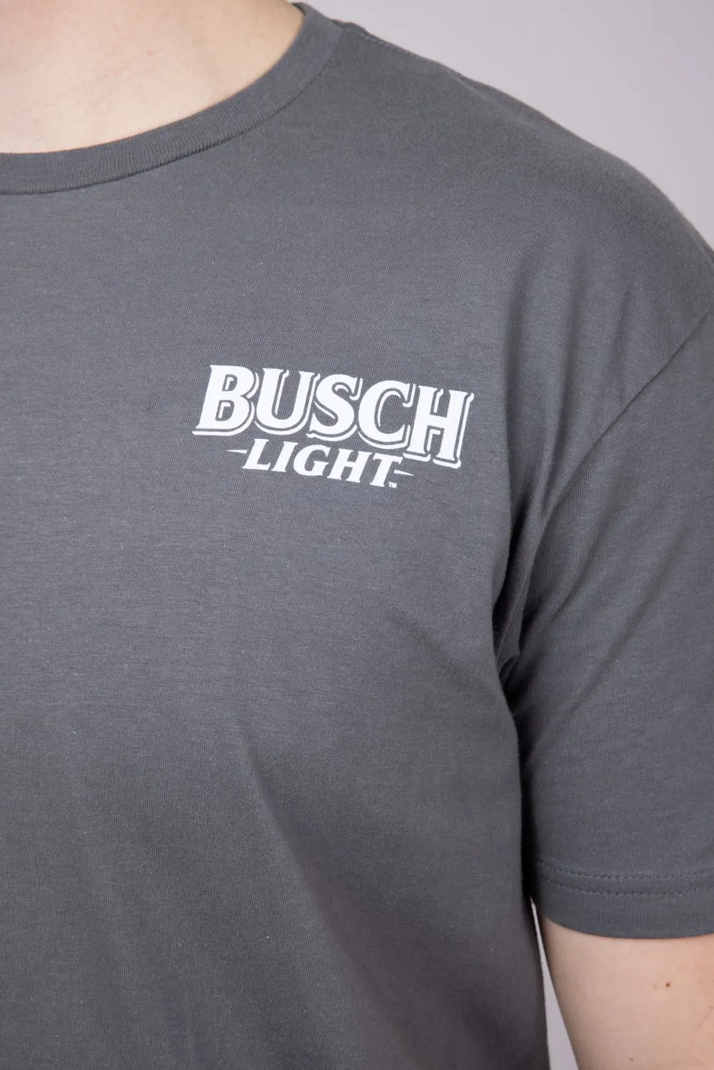 Busch Light Truck Cooler T-Shirt for Men in Charcoal | 2220-CHARCOAL sold by Glik’s product image thumbnail 5