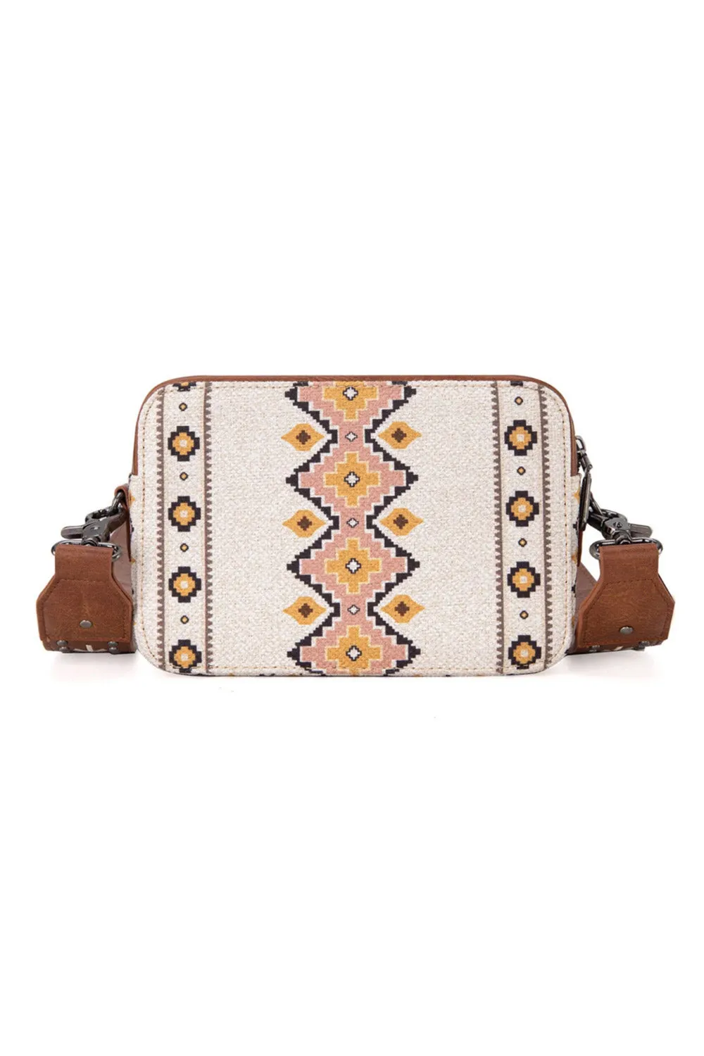 Wrangler Aztec Crossbody for Women in Coffee | WG2207-3003-CF sold by Glik’s product image thumbnail 2