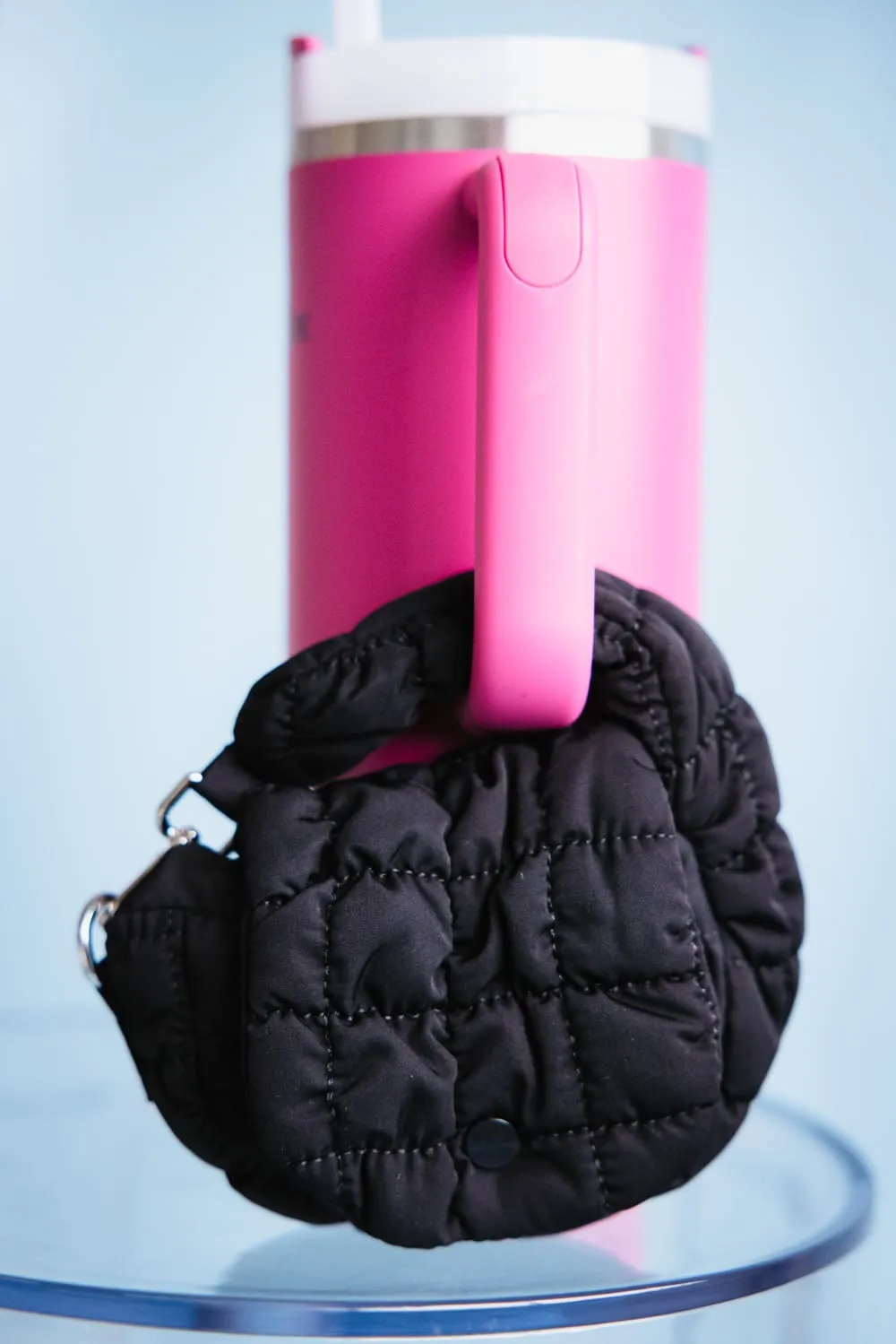 Mini Puffer Bag Charm in Black | MP5003BLK sold by Glik’s product image thumbnail 3