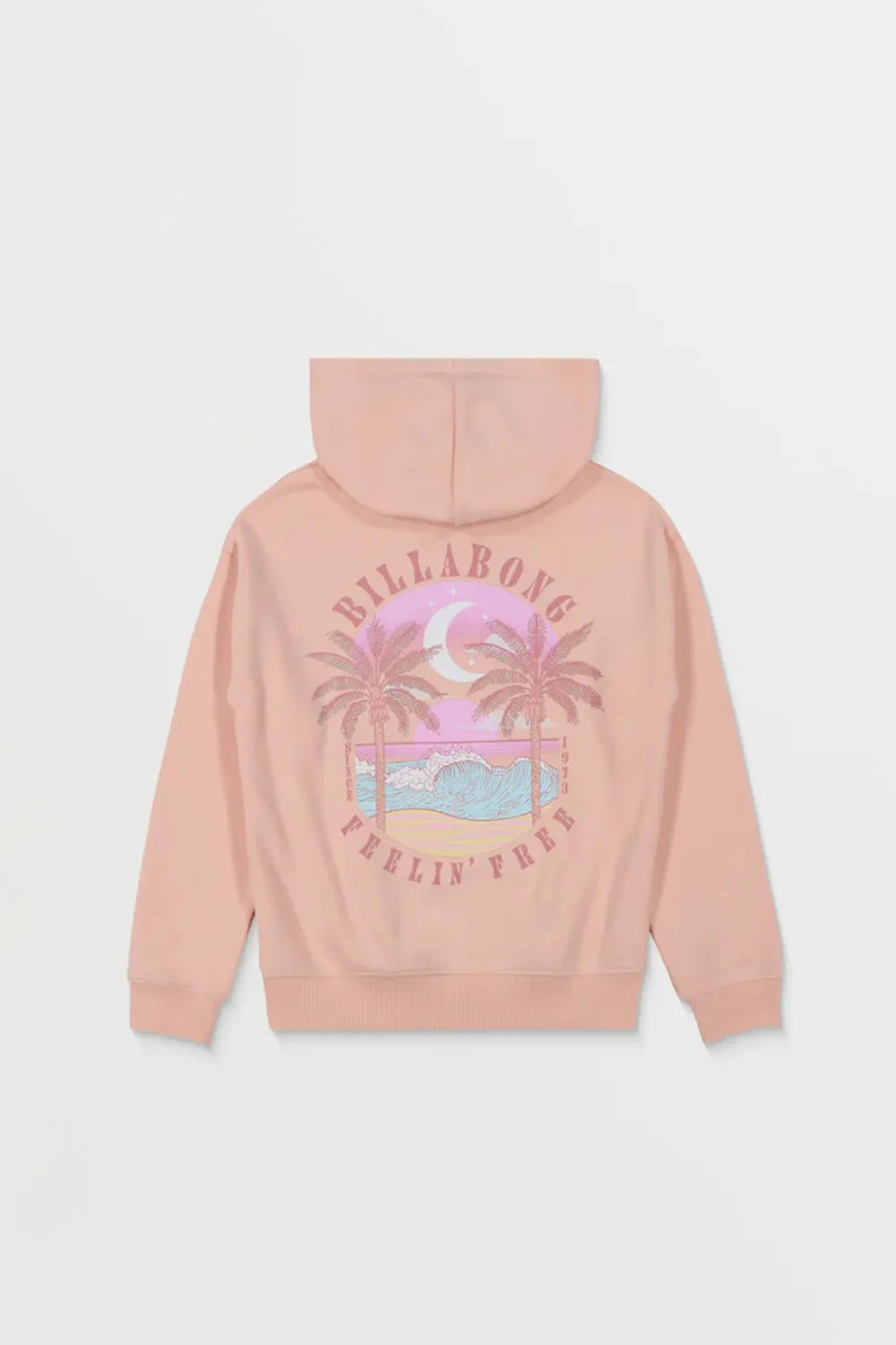 Billabong Youth Feelin’ Free Sweatshirt for Girls in Soft Peach | BSSIB20S-638 sold by Glik’s
