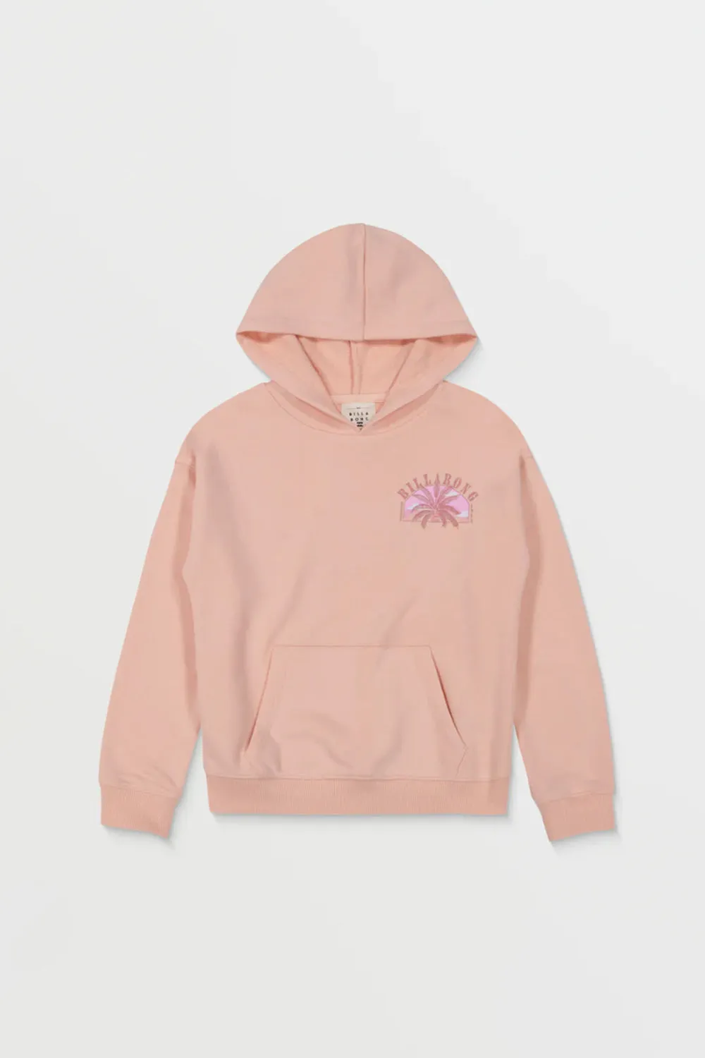 Billabong Youth Feelin’ Free Sweatshirt for Girls in Soft Peach | BSSIB20S-638 sold by Glik’s product image thumbnail 3