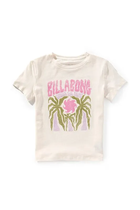 Billabong Youth Under The Palms Boyfriend T-Shirt for Girls in Salt Crystal | BSSIA55S-680 made by Glik’s