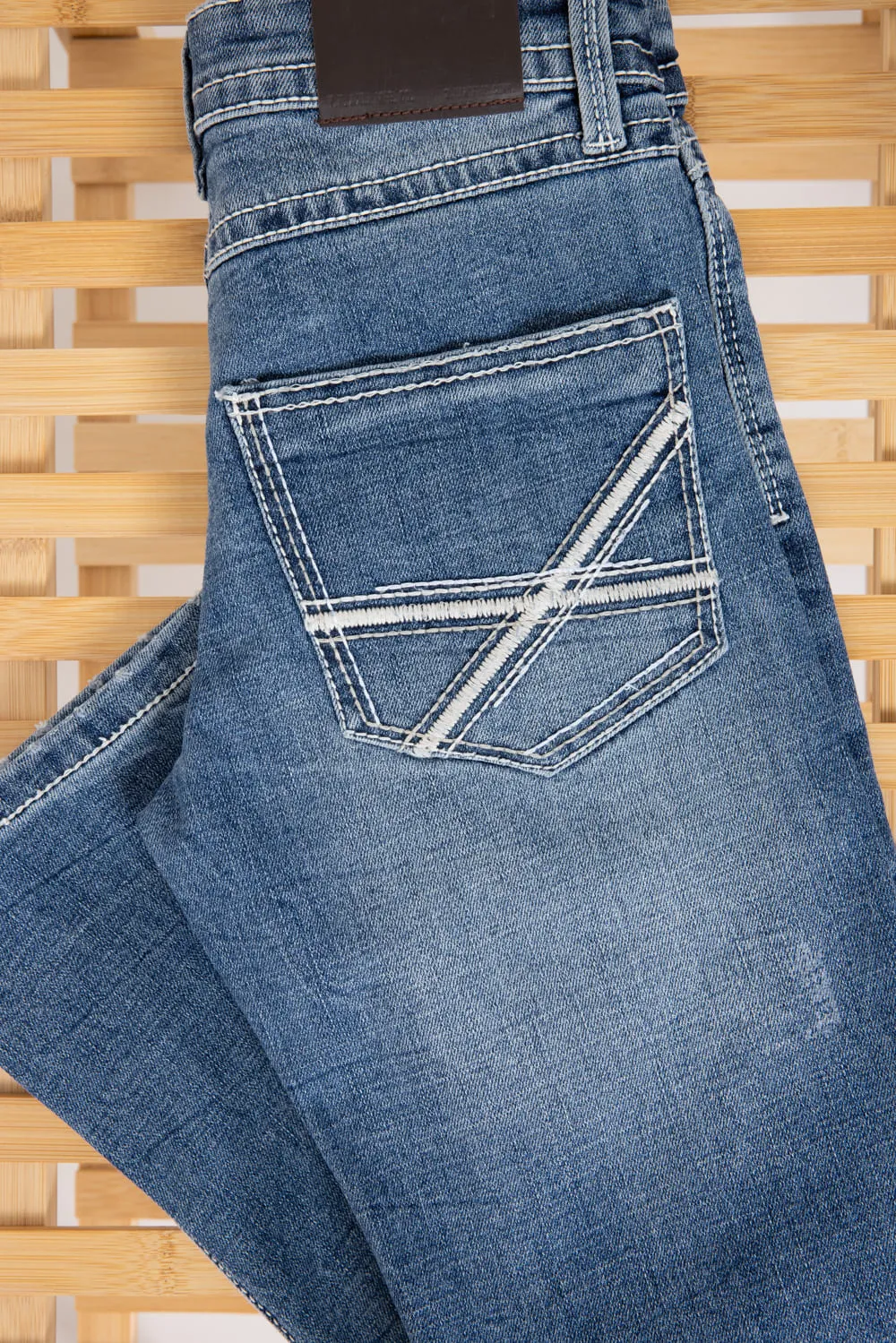 Axel Jeans Boys 8-20 Owen Cave Bootcut Jeans | AXBB0084-CAVE-LTBLUE sold by Glik’s