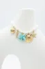 Sea Life Charm Pearl Bracelet in Gold | QBA478-GDBLE sold by Glik’s