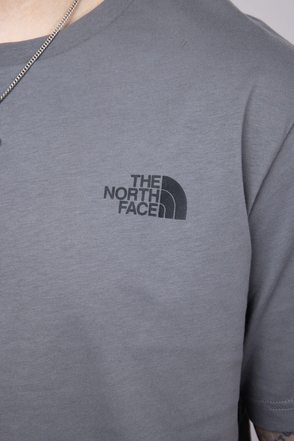The North Face Celebration Box Graphic T-Shirt for Men in Grey | NF0A87NV-0UZ-GREY sold by Glik’s product image thumbnail 4