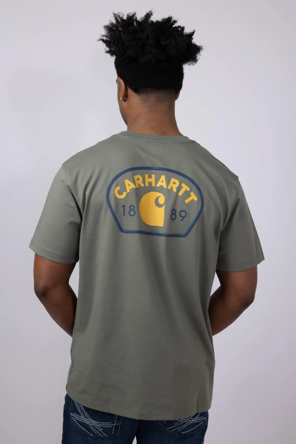 Carhartt 1889 Graphic T-Shirt for Men in Olive | 106769-D0V-OLIVE sold by Glik’s