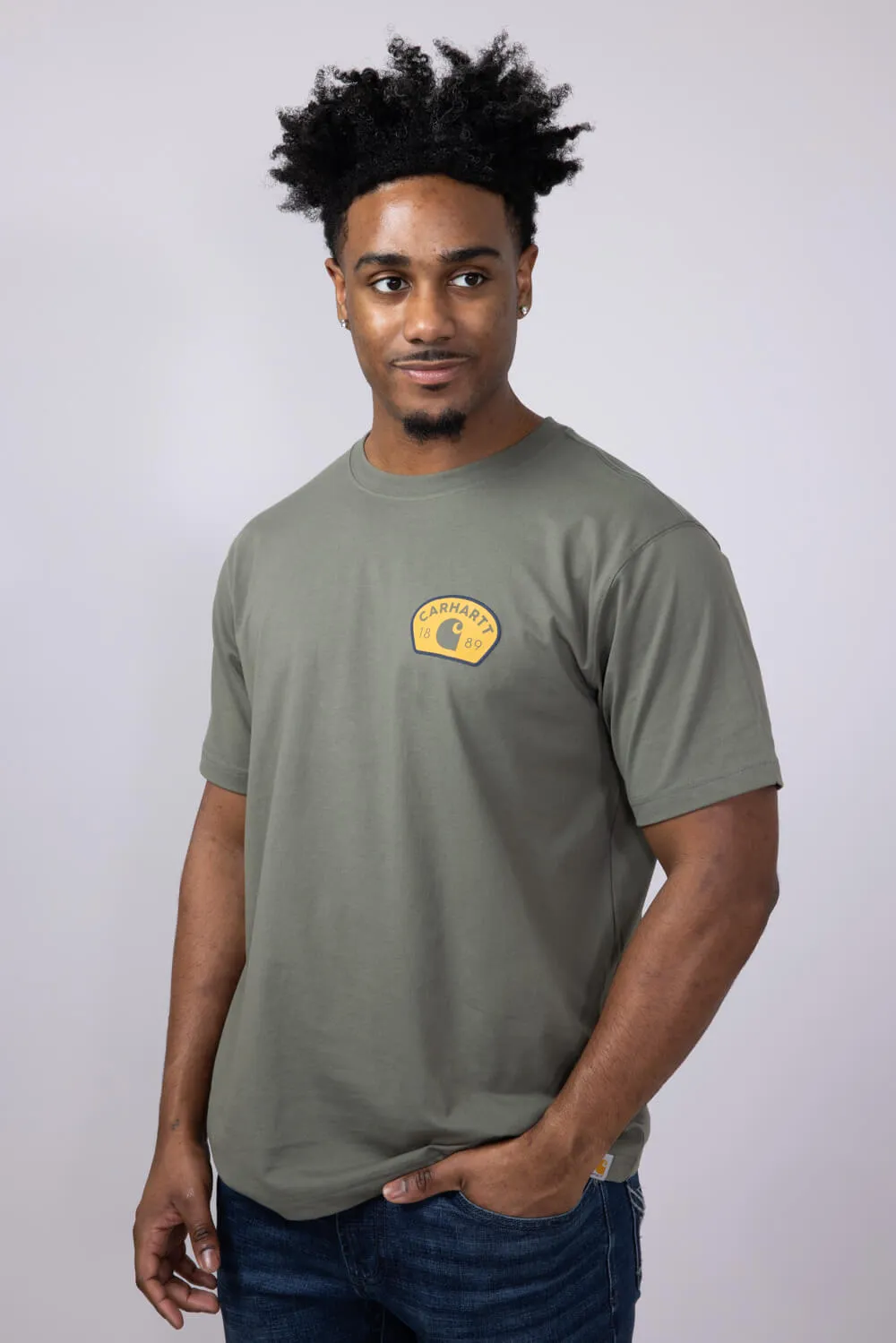 Carhartt 1889 Graphic T-Shirt for Men in Olive | 106769-D0V-OLIVE sold by Glik’s product image thumbnail 2
