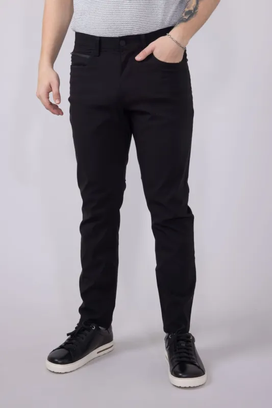 Weatherproof Vintage Momentum 5 Pocket Pants for Men in Black | W5S901-004-BLK sold by Glik’s