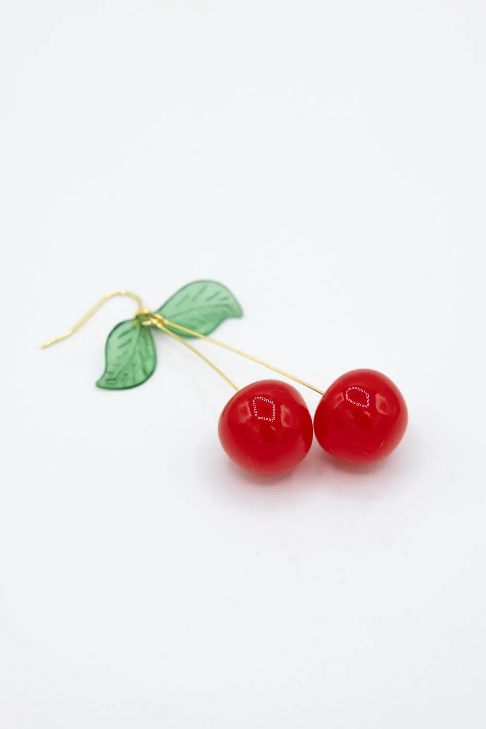 Cherry Long Earrings for Women in Red | DJE311317-BURG-OOS sold by Glik’s product image thumbnail 2