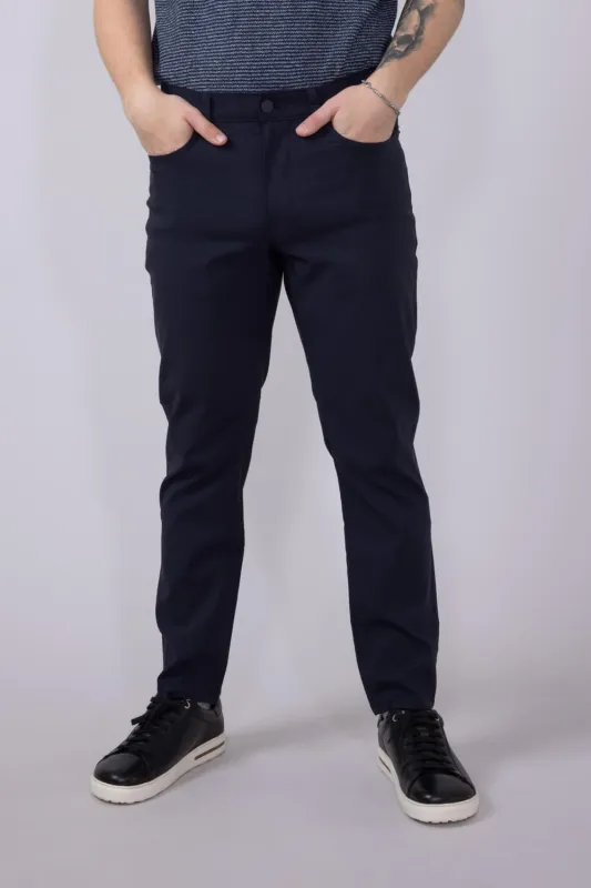 Weatherproof Vintage Momentum 5 Pocket Pants for Men in Deep Navy | W5S901-425-DPNAVY sold by Glik’s