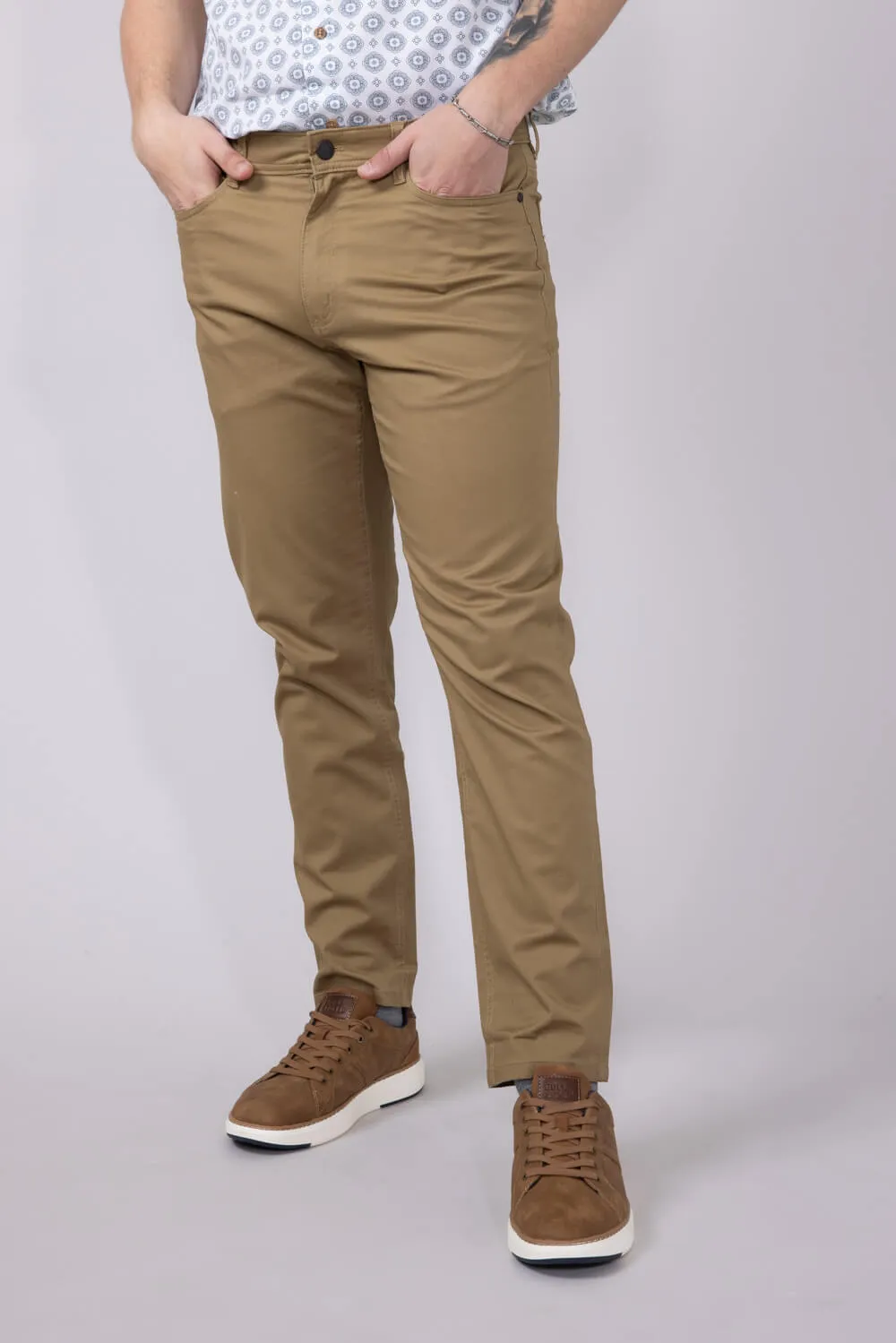 Copper & Oak Leaders Pants for Men in Khaki | K5S817-262-KHAKI sold by Glik’s product image thumbnail 3
