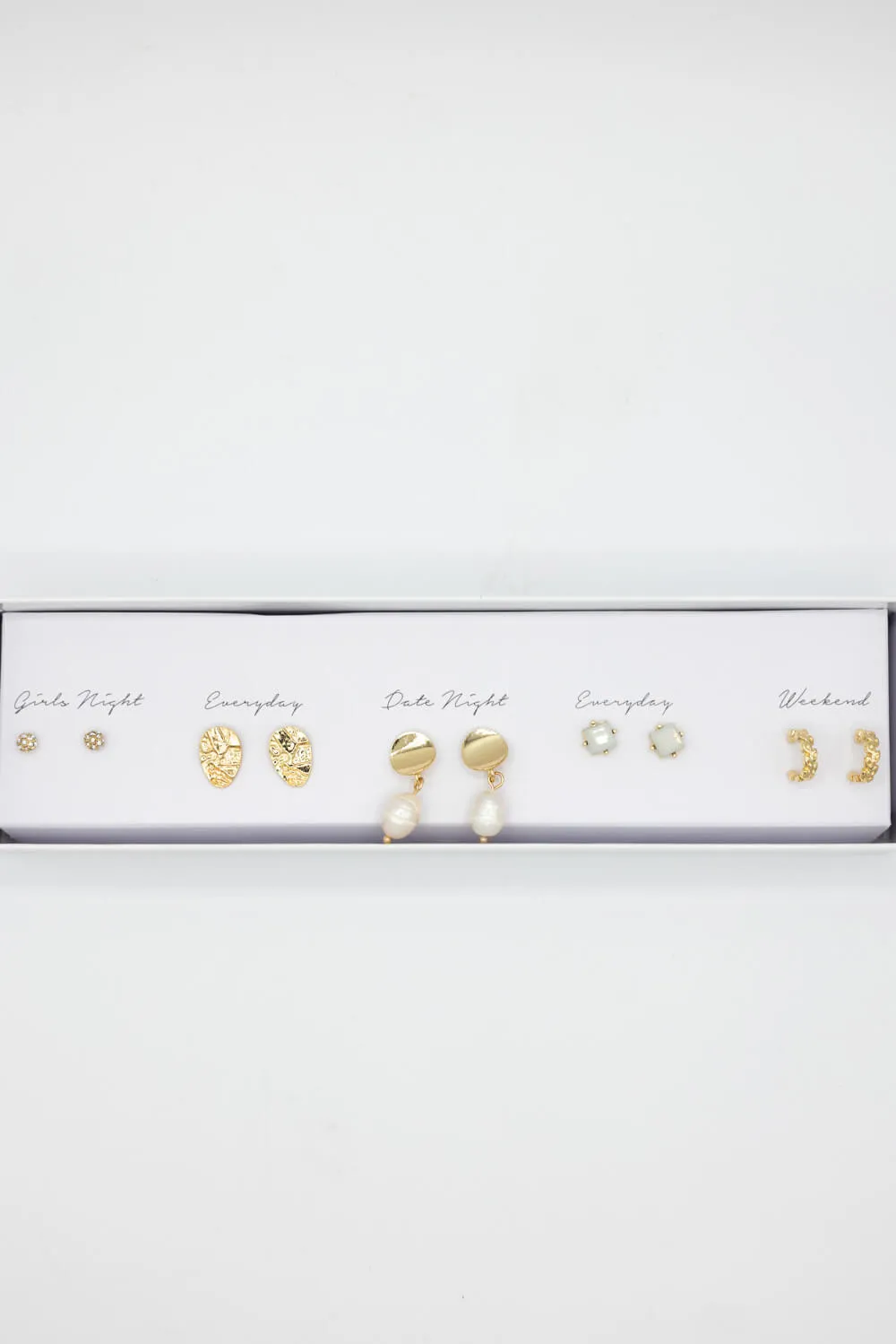 Circle Earrings Gift Box Set | ED10121GD sold by Glik’s