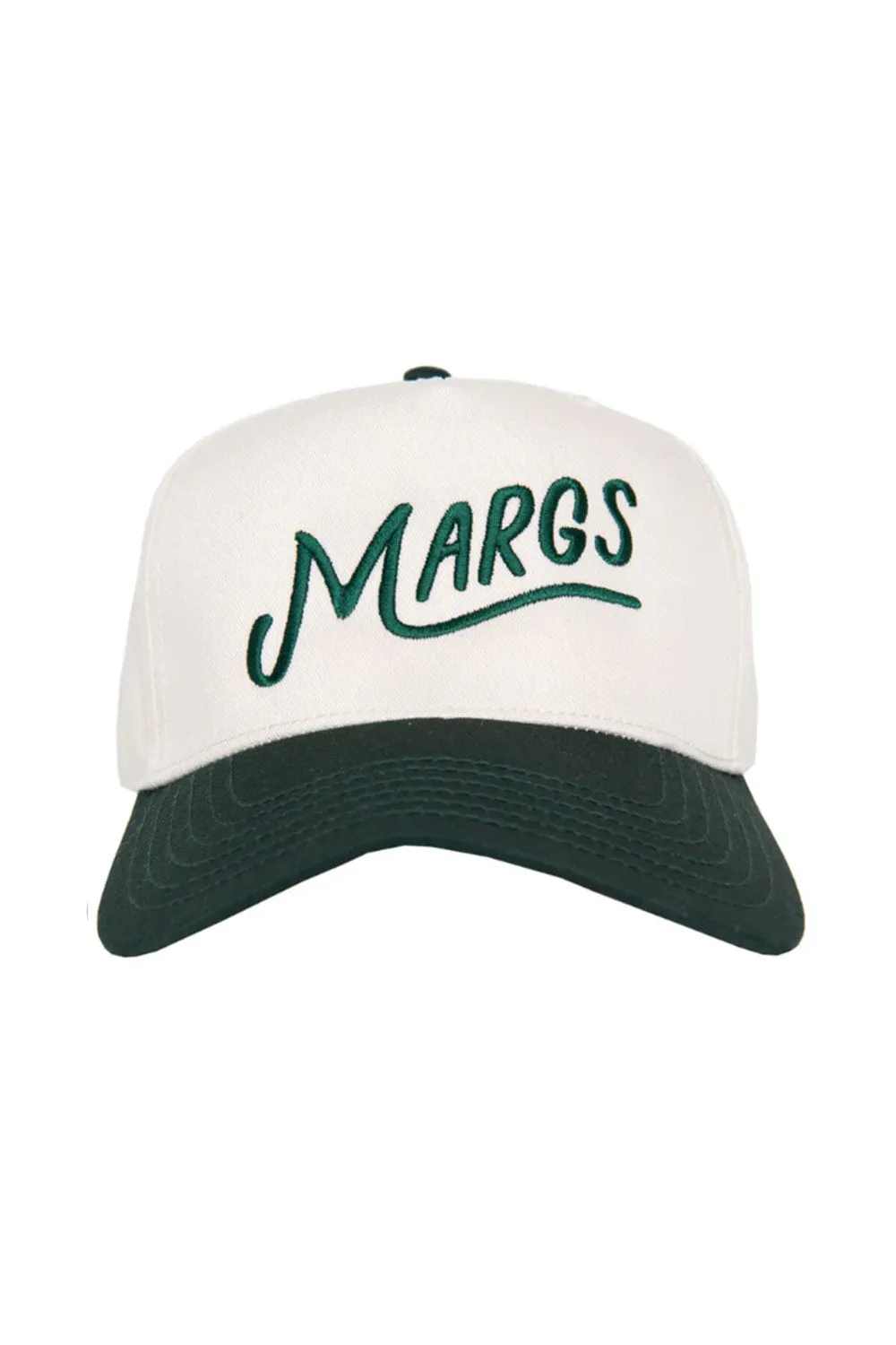 Margs Trucker Hat for Women in Dark Green/Tan | KDC-BC-1107-DGN-TAN sold by Glik’s product image thumbnail 2