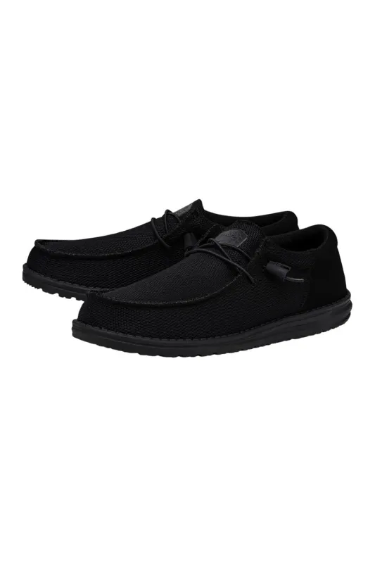 HEYDUDE Men’s Wally Funk Mono Shoes in Black | 40011-0XS sold by Glik’s