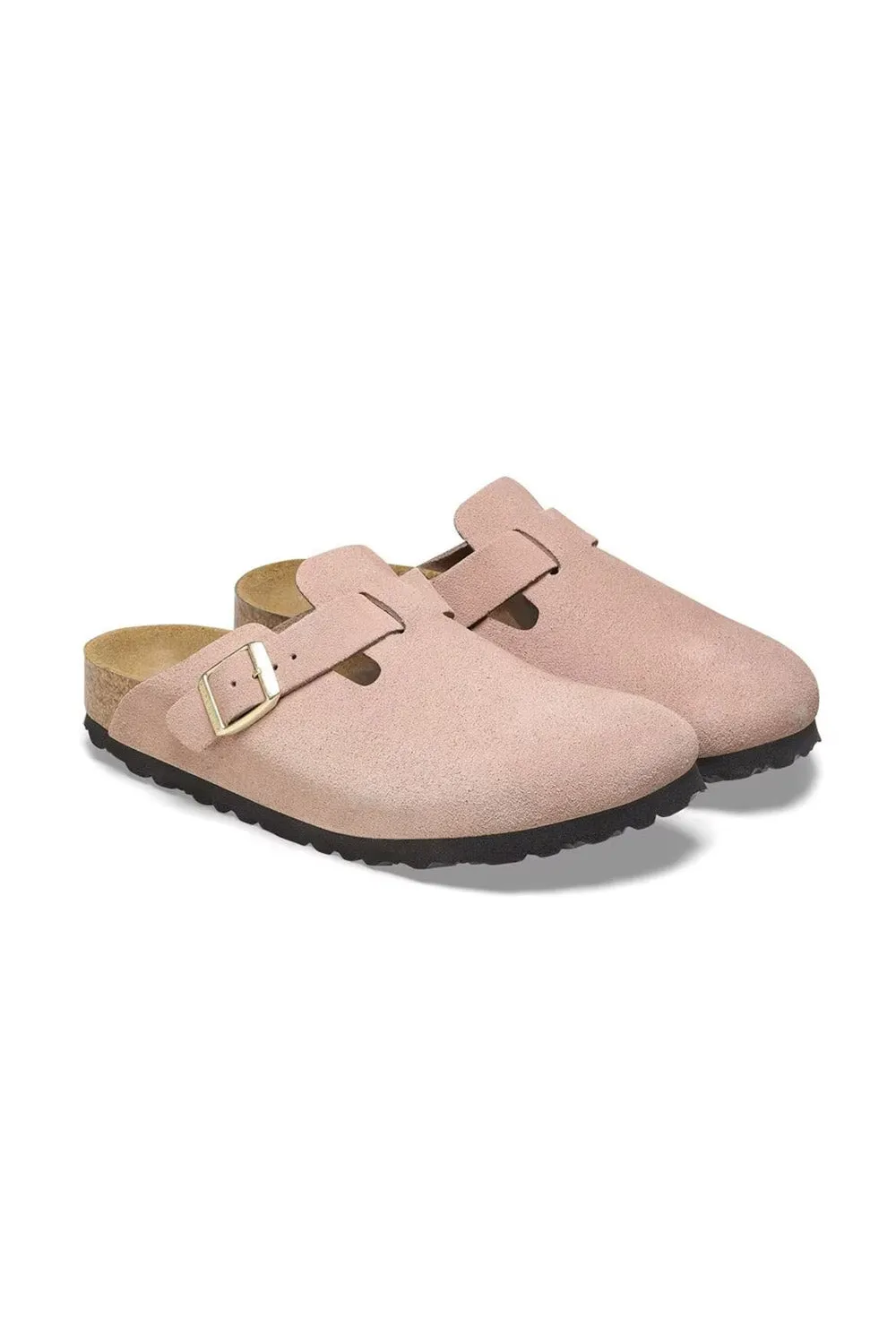 Birkenstock Boston Suede Leather Clogs for Women in Rose | 1026171 sold by Glik’s product image thumbnail 2