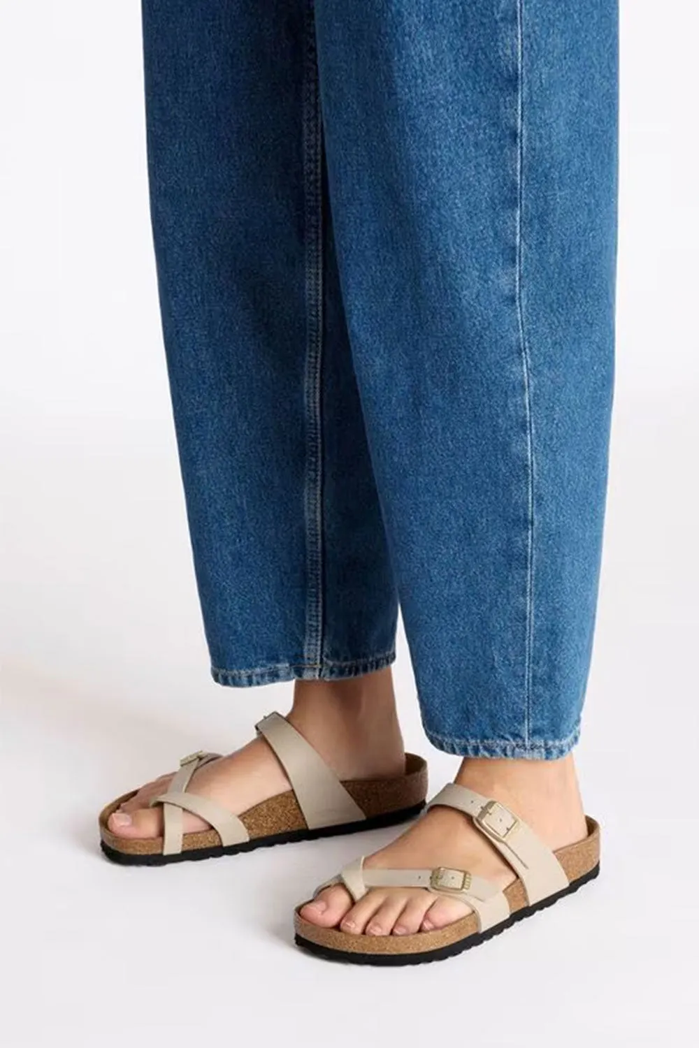 Birkenstock Mayari Birko-Flor Sandals for Women in Sandcastle | 1029811 sold by Glik’s product image thumbnail 3