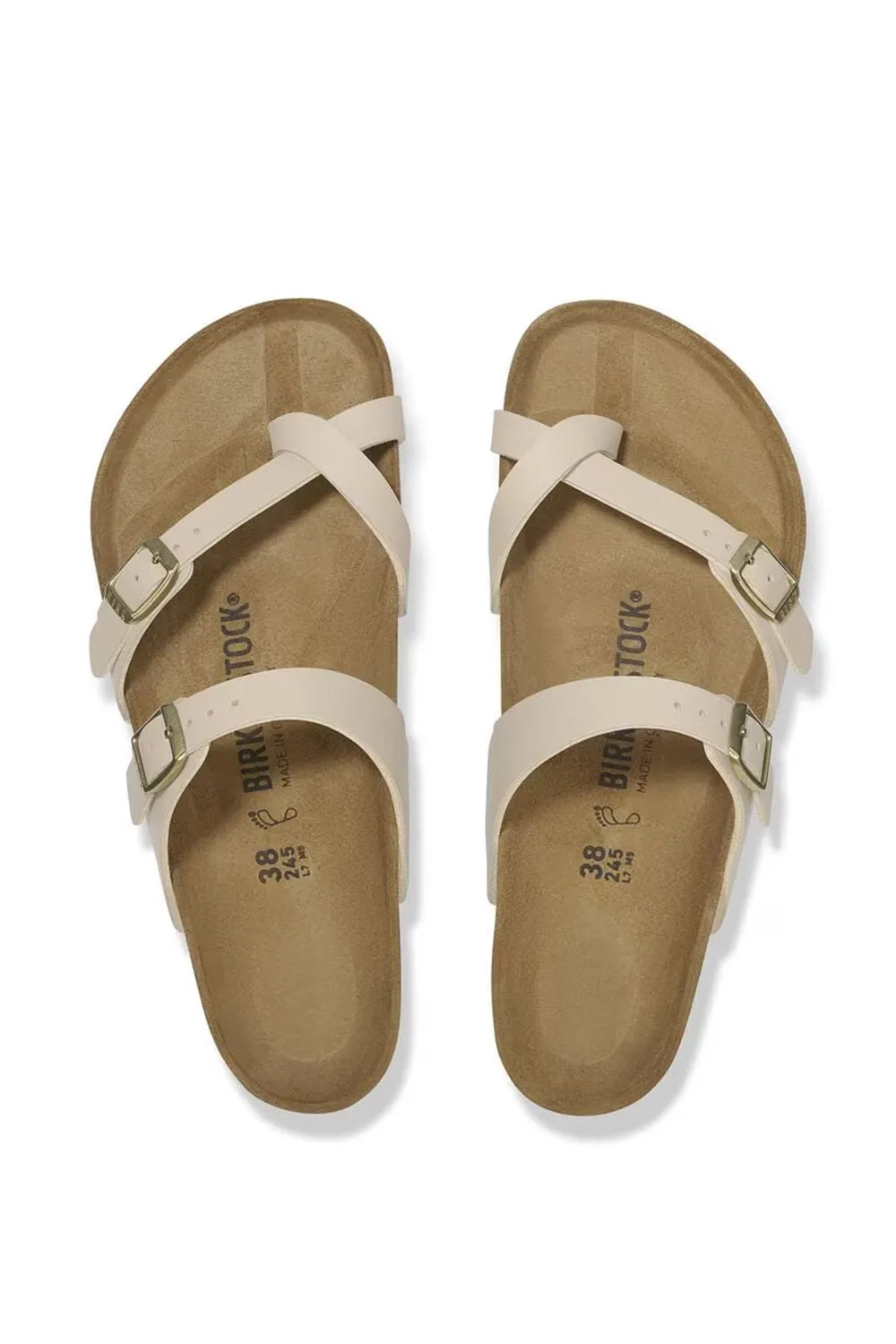 Birkenstock Mayari Birko-Flor Sandals for Women in Sandcastle | 1029811 sold by Glik’s product image thumbnail 5