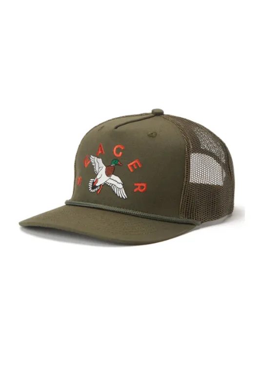 Seager Mallard Snapback Hat for Men in Green | MHSP25MALDGRN sold by Glik’s