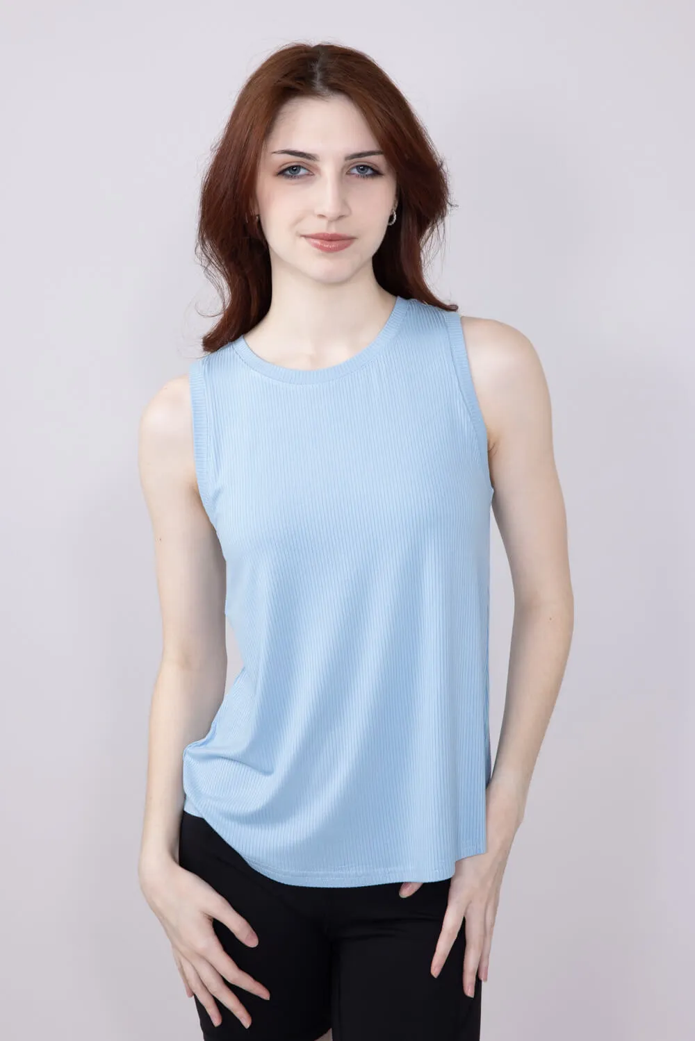 Thread & Supply Euclid Tank Top for Women in Blue | T1562RSTS-GLACIERLAKE sold by Glik’s