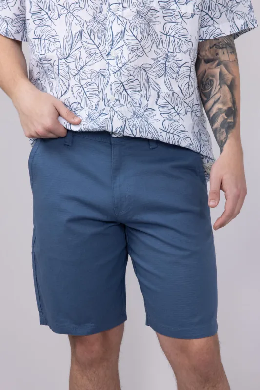 Weatherproof Vintage Ripstop Shorts for Men in Blue | W5S504-432BLUESTONE sold by Glik’s