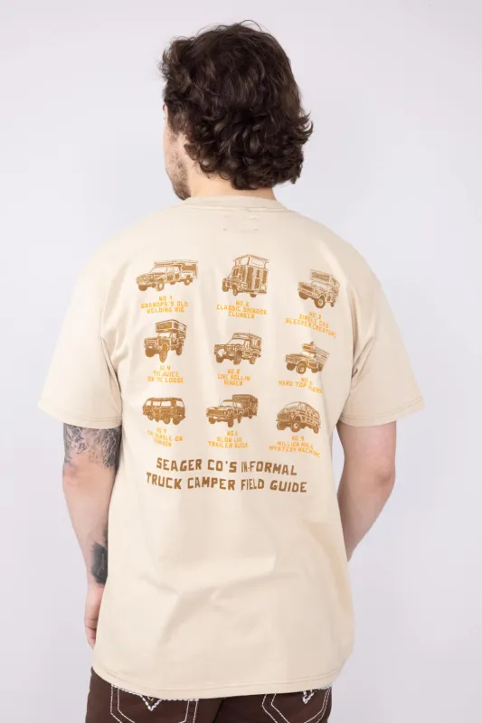 Seager Informal Truck Guide T-Shirt for Men in Cream | MTSP25TGUIDECRM sold by Glik’s